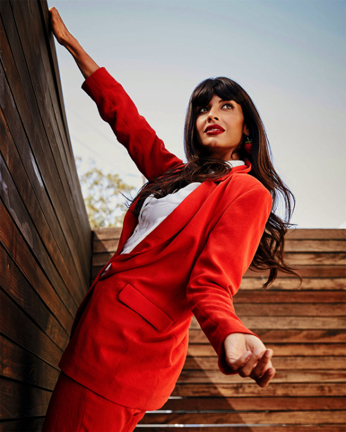 tgpgifs:Outtakes of Jameela Jamil by Tommy Garcia for Bustle (2018)