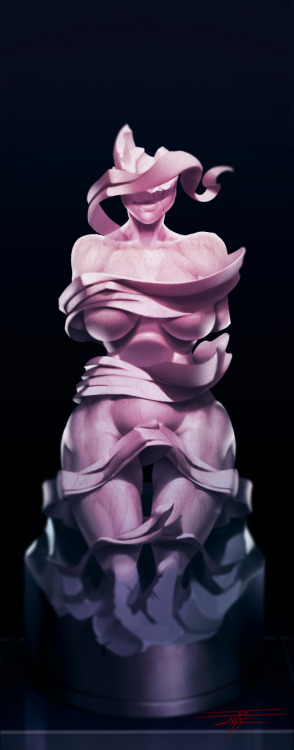 taboolicious:  not the usual thing I would post here… done while streaming, I needed a small break from porn, this was oddly relaxing to do, any way, hope you like   awesome pic man =D!