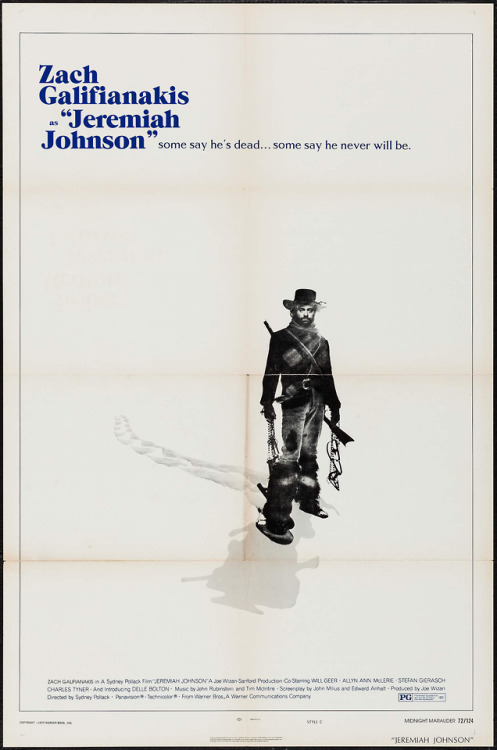 midmarauder: Zach Galifianakis as “Jeremiah Johnson” Poster