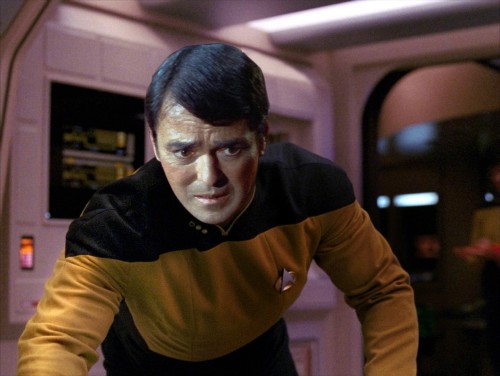 ensign-frodo:geiszlerandgaila:Star Trek TOS characters in TNG uniformsSource [1 2]Via [1 2]THIS MAKE