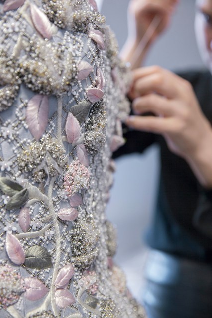 skaodi:Making of the Ralph & Russo Haute Couture Spring/Summer 2015 collection.