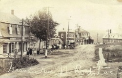 Moonshot5:   Notre Dame Du Lac, Main Street C. 1930 Quebec, Canada 