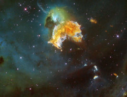 heythereuniverse:  Supernova Remnant N 63A Menagerie | Hubble