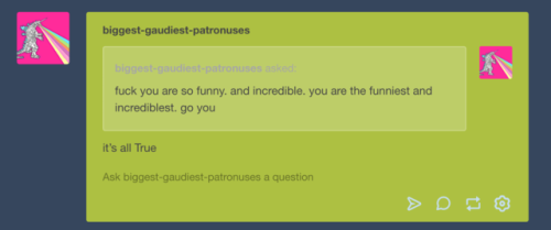 haiku-robot:biggest-gaudiest-patronuses:so yesterday i found out i can submit asks to my own blog an