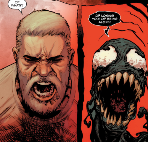 why-i-love-comics: Venom #11 (2019) written by Donny Catesart by Joshua Cassara, Ryan Stegman, JP Mayer, & Frank Martin  I can’t tell which is worse, Captain America saying “hail hydra” or this.