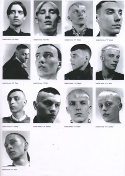 platonicblog:  Isolated Heroes. Scan From Raf Simons Redux. 