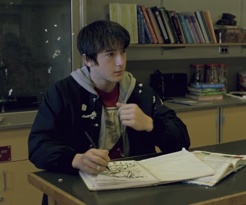 Why Does NONE Ever Mention Alex As An Art Kid? Especially His Bag With Patches That He Carries During