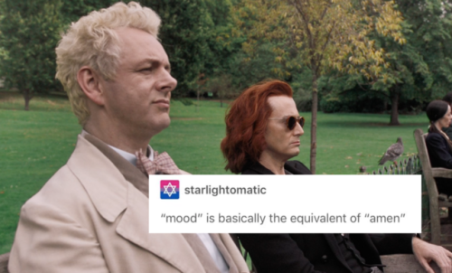 sorrens:Good Omens + Text Posts Pt. 4[Pt. 1] [Pt. 2] [Pt. 3]