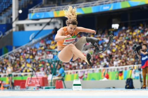 Here are some Rio Paralympians.  The DAK is Rachel Morris who had her legs amputated above the knee 