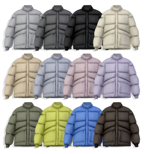 BED_TS4 M Short puffer down jacket Download (Early access / 2022.Feb.4)