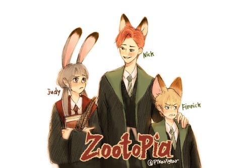 Hogwarts au zootopia