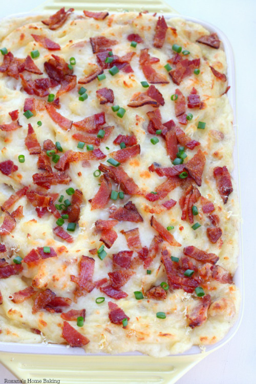 foodffs:  Twice baked cheese and bacon mashed porn pictures