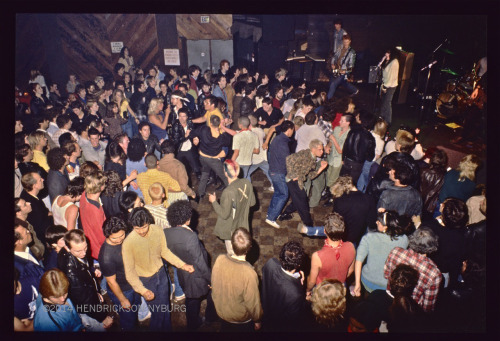Maybe You Can Imagine The Feeling Of Being In The Middle Of A "mosh Pit" At An 'X' Concert Back In '80.