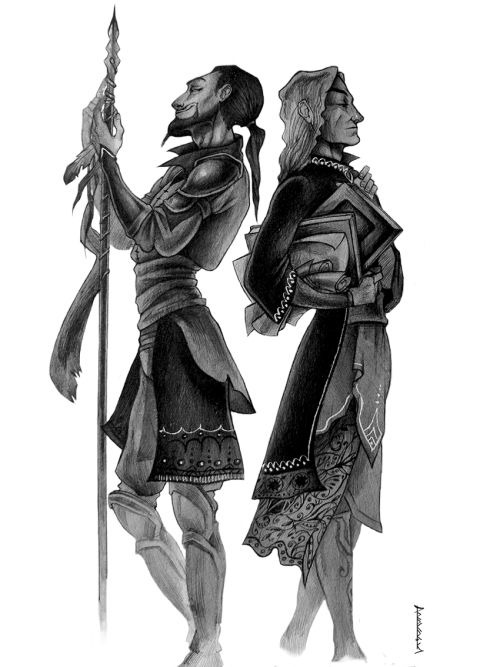 dornedaily: Doran and Oberyn Martell by ProKriK &ldquo;Oberyn was ever the viper. Deadly, dangero