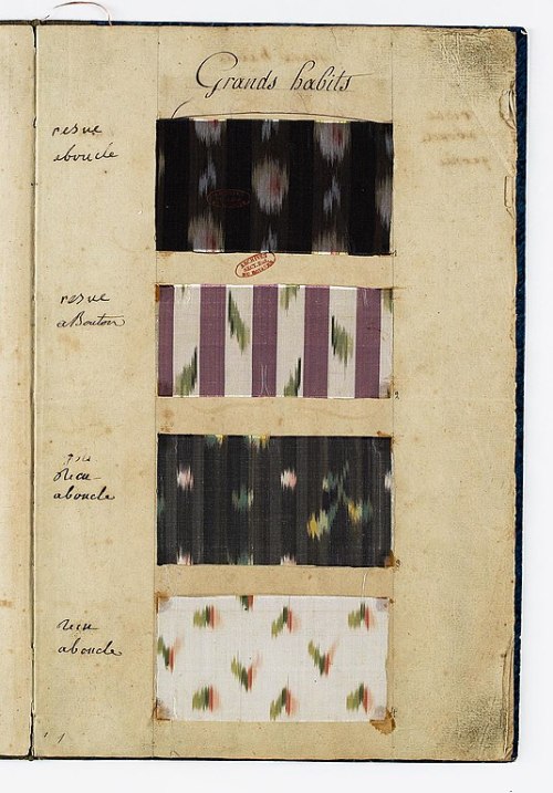 vivelareine:A page from the Gazette des atours d'été de Madame Elisabeth, 1792. [source: Archives na