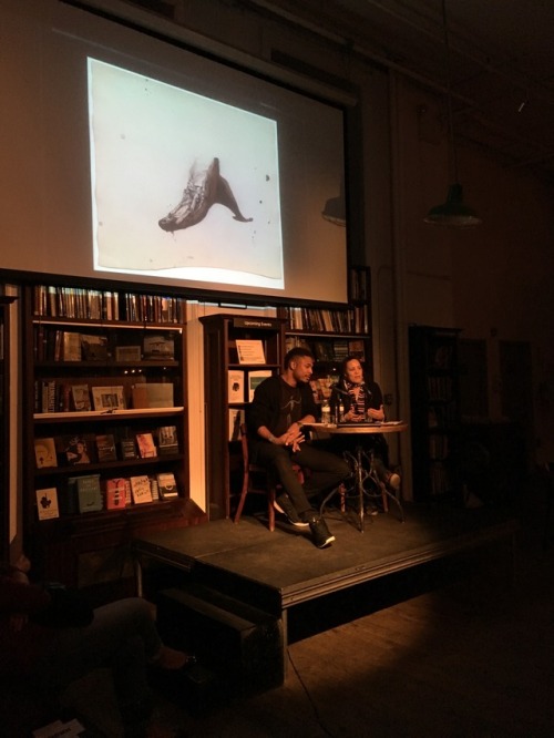 On October 25th, Terrance Hayes and Ellen Gallagher talked about the intersections of poetry and art