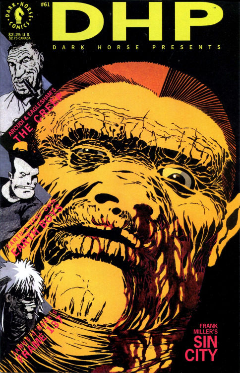 spaceshiprocket:   Dark Horse Presents - Sin City covers by Frank Miller