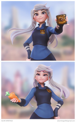 pinuparena:    Judy Hopps (human version) 