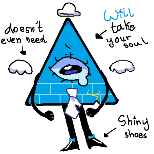 MADE IN MS PAINT /// Blue Three-sided Creatcha (both For Comparison)
