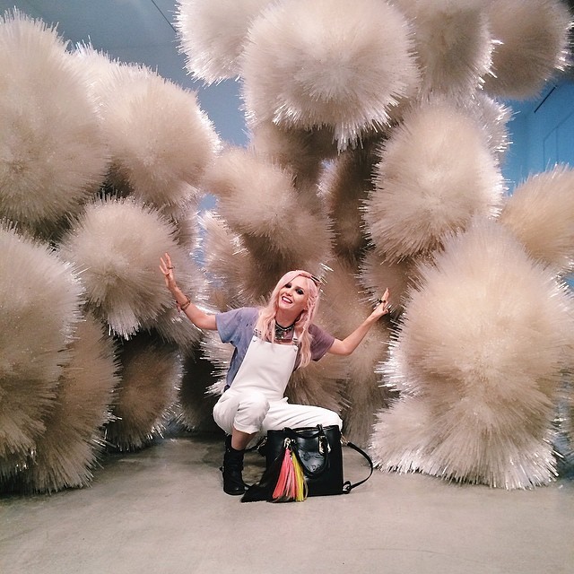 officialaudreykitching:
“ In my natural habitat 👼 @pacegallery
”