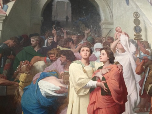 Detail of Christian Martyrs Going into the AmphitheaterFrancois-Leon Benouville1855musee d’ors