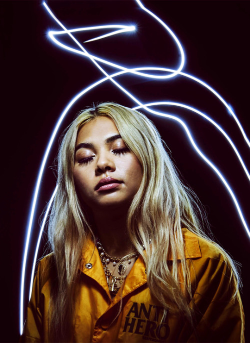 music-daily: Hayley Kiyoko photographed by Andrew Boyle for Out Magazine