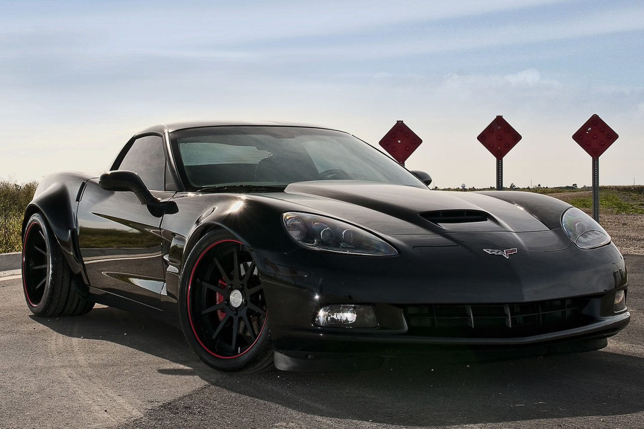 Corvette — C6 Z06 Interior Supervette Wide Body Aero Rear