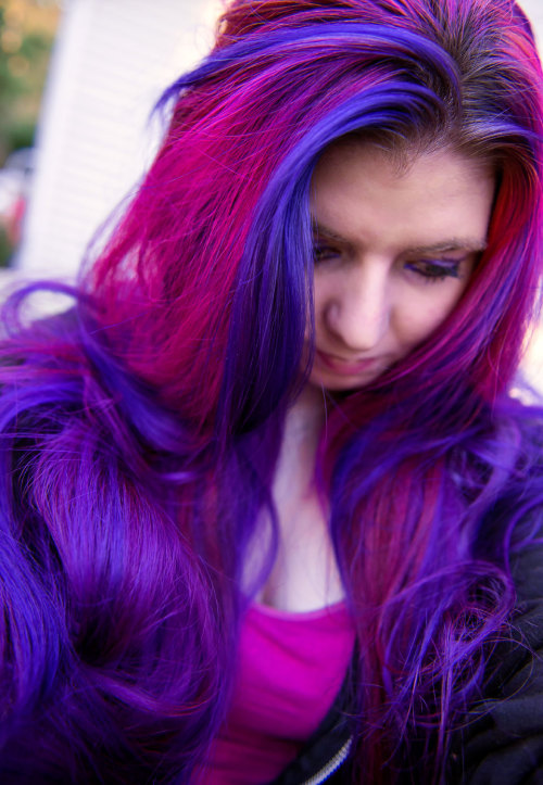 purple love. <3Manic Panic Deep Purple DreamManic Panic Hot Hot PinkManic Panic Electric Lava