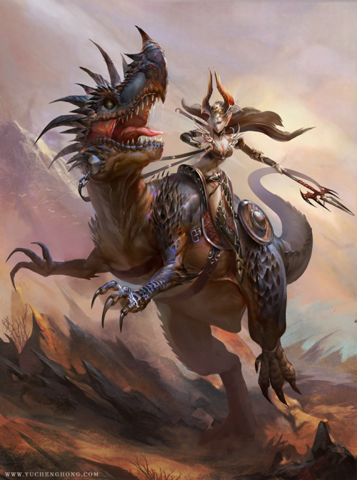 Dino Rider by yuchenghong 