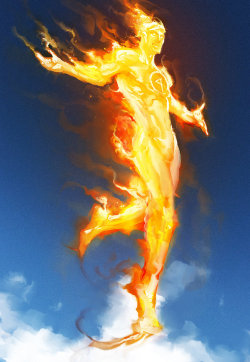 westcoastavengers:  Human Torch | Aaron Nakahara