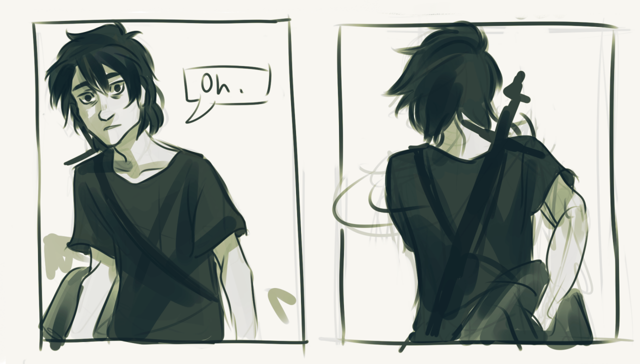 That's rough, buddy. — OF COURSE I COULDN'T AVOID DRAWING...