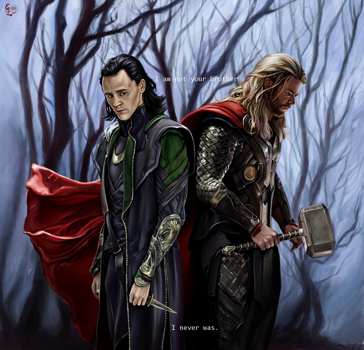 thor and loki time travel fanfic