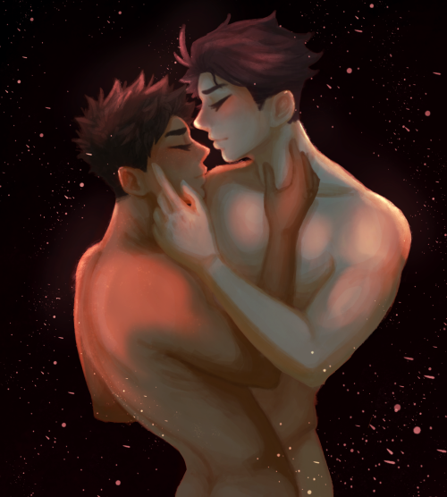 Soft Kisses In The Echoing Dark-Hi!! I Believe In Broad-shoulder-kawa Supremacy!!! But On A Side Note,