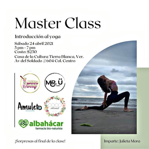 Te invito a compartir una Master Class diferente y llena de amor conociendo YOGA‍♀️‍♂️ desde Cero, e