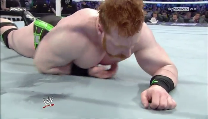 Poor Sheamus&hellip;let me help you! ;)