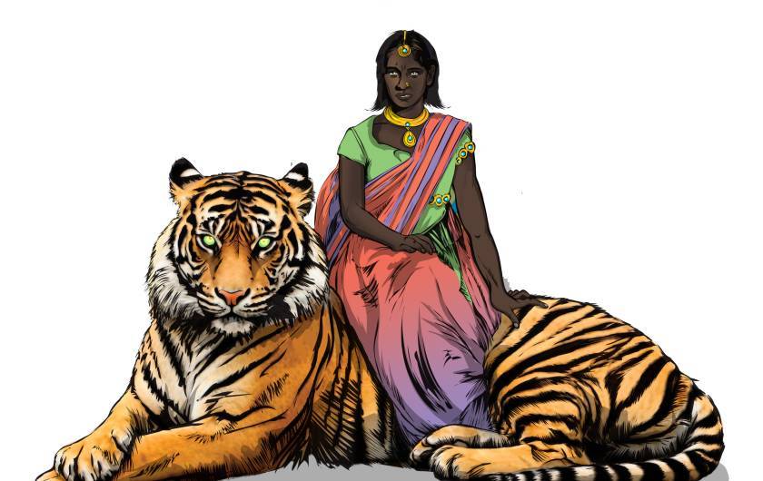 micdotcom:  Brilliant Indian comic book turns rape victim into a kick-ass super hero 