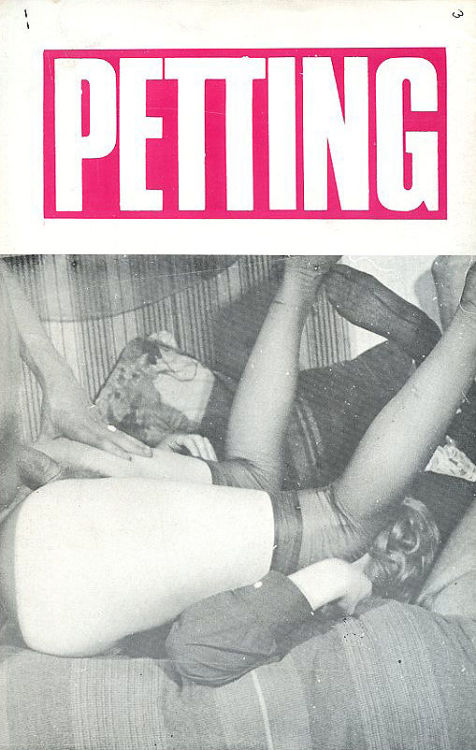 retrogasm:  Petting   too bad there’s just the one little peek at his thick dick…