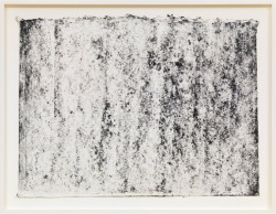 paintedout:  Richard Serra   Ramble 3–53, 2015   Litho crayon and pastel powder on paper
