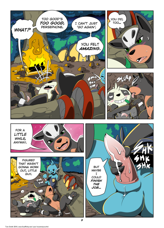  [Comic] Playing With Fire: pt II - All Pages (text post) 