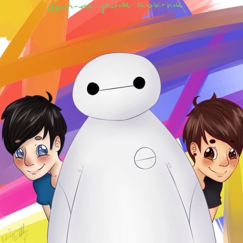 Found this on pintrrst it is so Kawaii @danisnotonfire @amazingphil #bighero6 #amazing