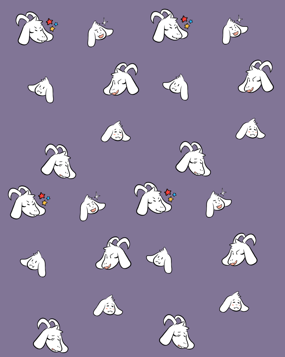 art-hanaye:  Asriel wallpaperI probably will make chara, frisk and flowey next time(*free