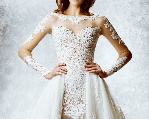 fashion-runways:  ZUHAIR MURAD Fall/Winter Bridal Collection 2015 — Details  i