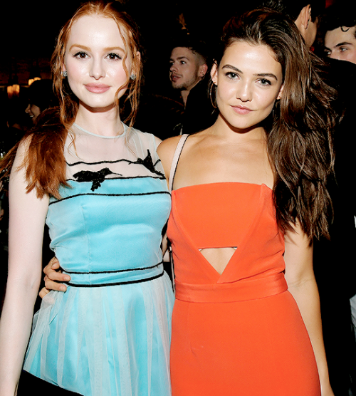 Danielle Campbell & Madelaine Petsch at Variety’s Power of Young Hollywood event on August 08, 2017 #danielle campbell#dcampbelledit#madelaine petsch#dailywomenedit#riverdaleedit#edits#events