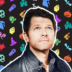 cassammydean:  Misha  Halloween Icons! ♥♥♥ Please like or reblog if you us