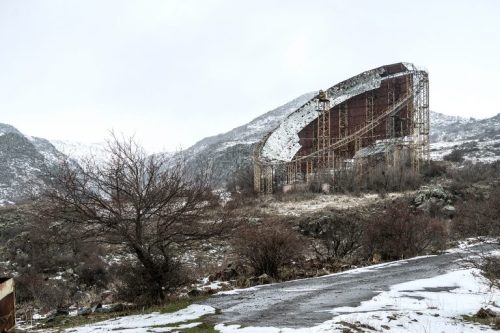 architectureofdoom:Abandoned radio-optical telescope, Mount Aragats, Armenia. 