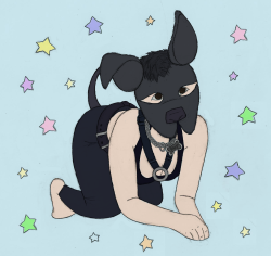 star-pup:  cookiethepup:  For star-pupAn amazing friend with an incredibly sweet and kind heart.  I hope you like it. &lt;3Her picture used as reference  AAAAAAAAAHHHHH OMG THANK YOU SO MUCH!! &lt;3333 YOU MADE ME LOOK SUPER CUTE!!! JGKL;SAFKL;AJ