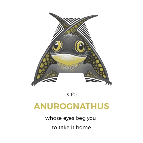 franzanth:  A-Z of Funny Old Dead Things: A A is for Anurognathus, a pet-sized pterosaur. You know y