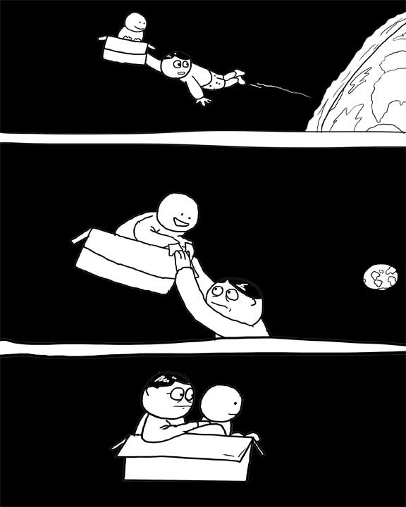 smile-it-s-free:  finofilipino:  Lo que tú quieras que sea. By TheAwkwardYeti. 