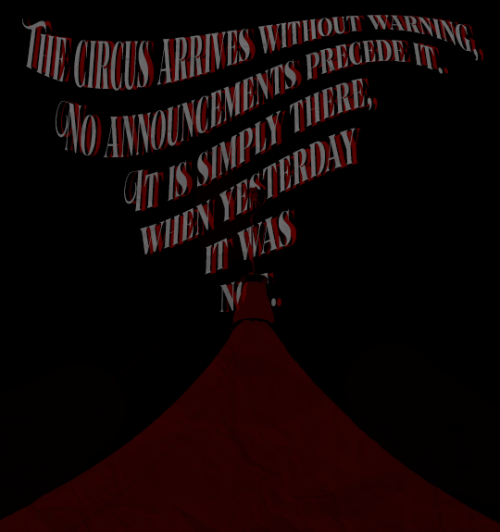 thewitchlands: ― The Night Circus