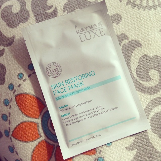 This pregnancy is a bit different. One of them being dry skin and the cure for me is #Karuna Luxe #Skin Restoring #Face Mask. This sheet mask was a random buy from @sephora and so happy I found it. All you have to do is apply the sheet mask and lay...